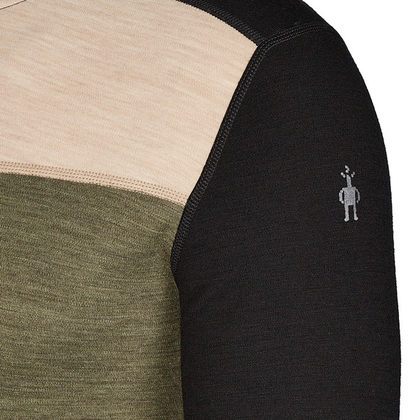 CLASSIC THERMAL MERINO BASE LAYER COLORBLOCK CREW BOXED Herren - Funktionsshirt