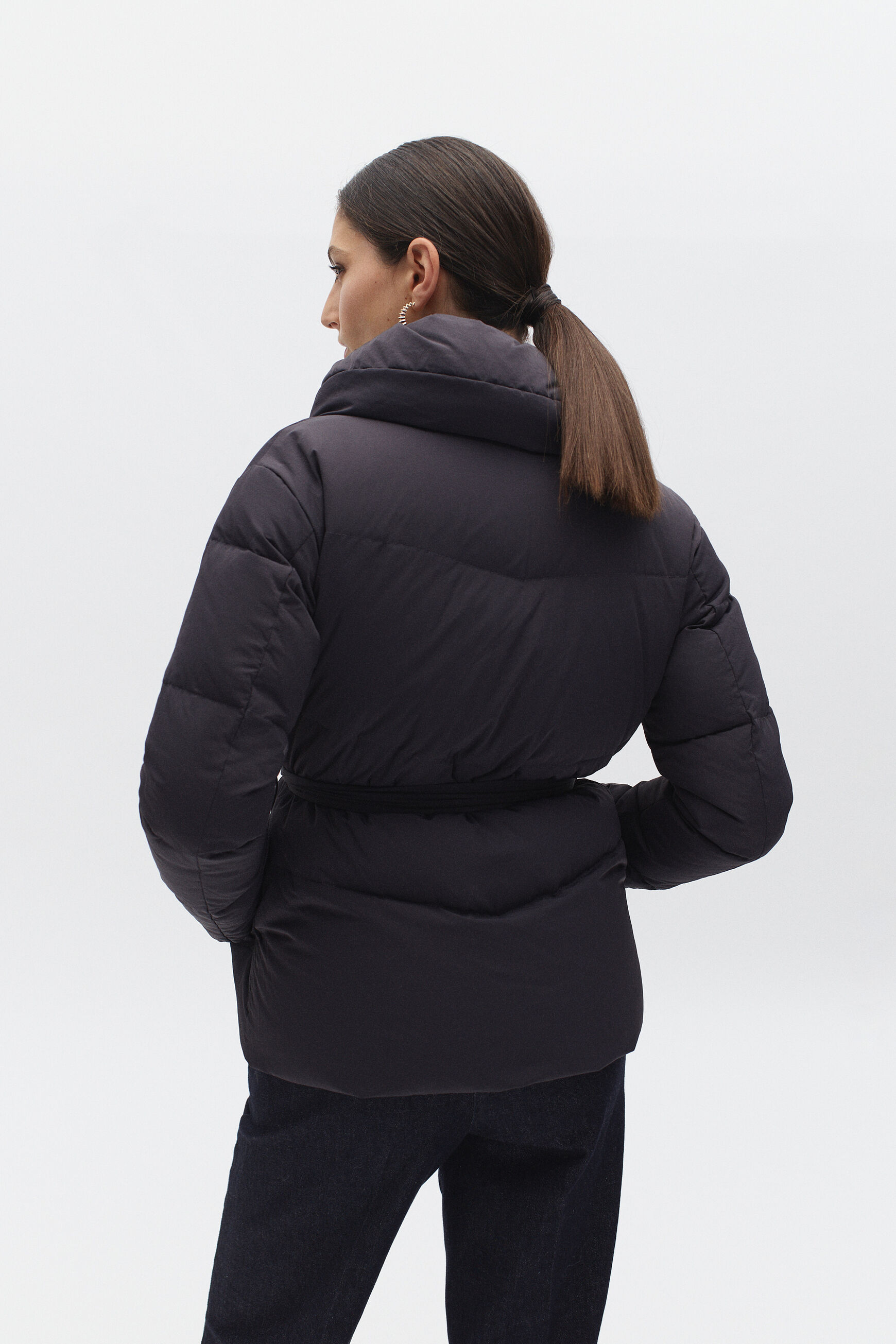doudoune nana gris fonce femme