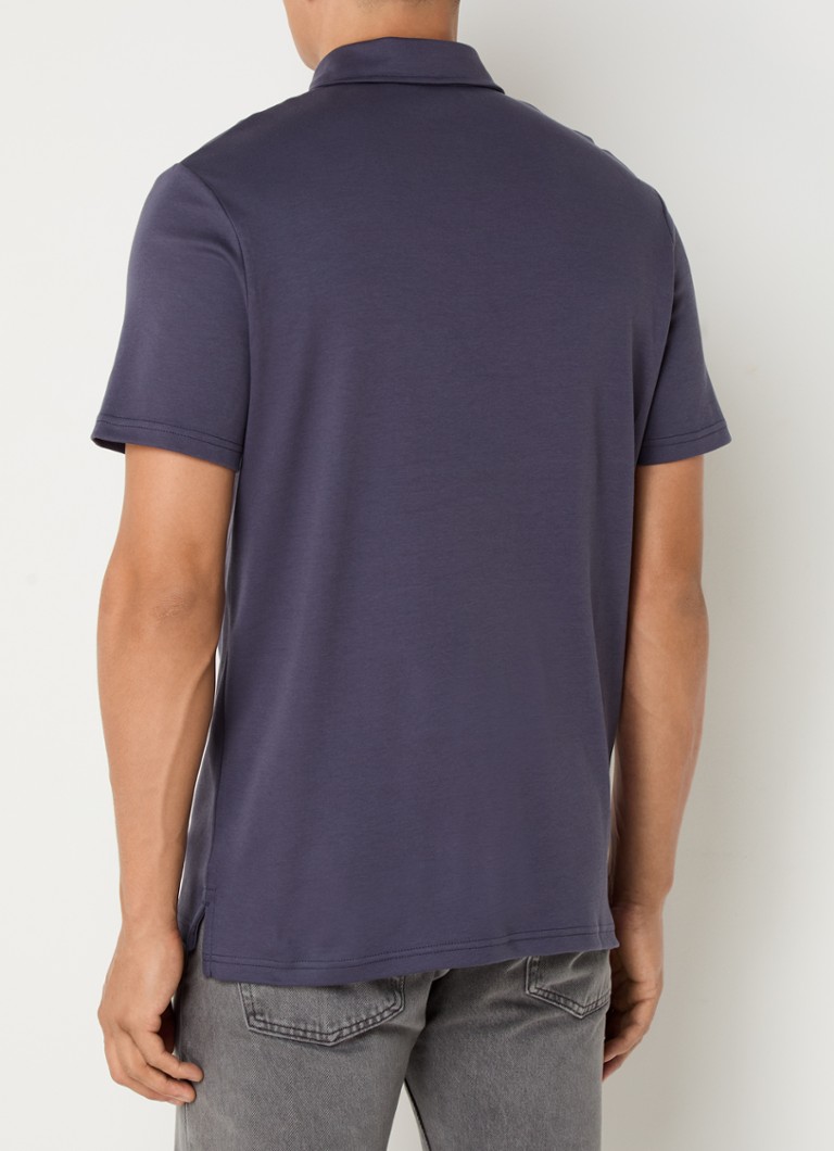 Lyle & Scott  Interlock regular fit polo met logoborduring