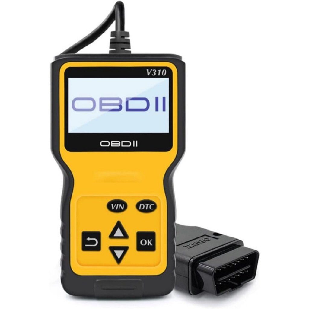 Hikeren Kfz-Diagnosegerät OBD2-Diagnosegerät, V310 KFZ-Fehlercode-Lesegerät, Mehrsprachiges & DTC-Definitionen