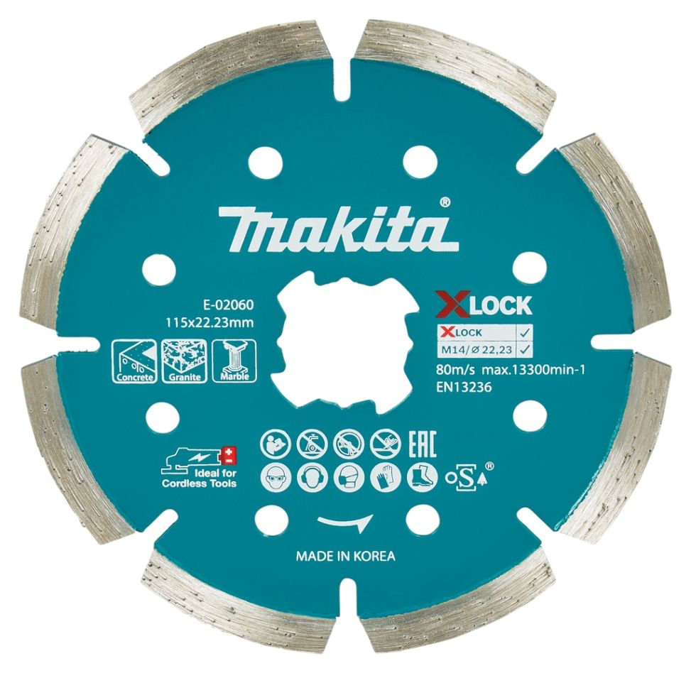 Príslušenstvo Makita E-02060 Diamantový kotúč 115 mm