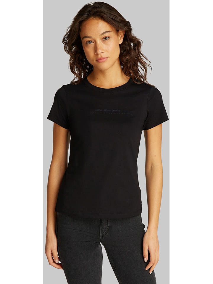 CALVIN KLEIN JEANS Shirt in Schwarz günstig kaufen