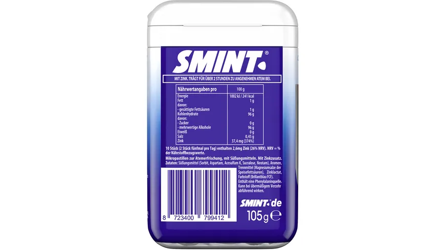 SMINT Clean Breath Big Pack 105 g