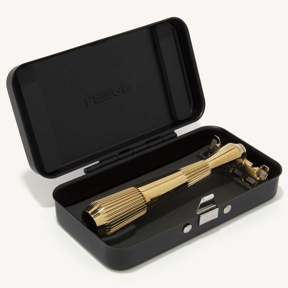 Leaf Shave Twig Travel Case Black
