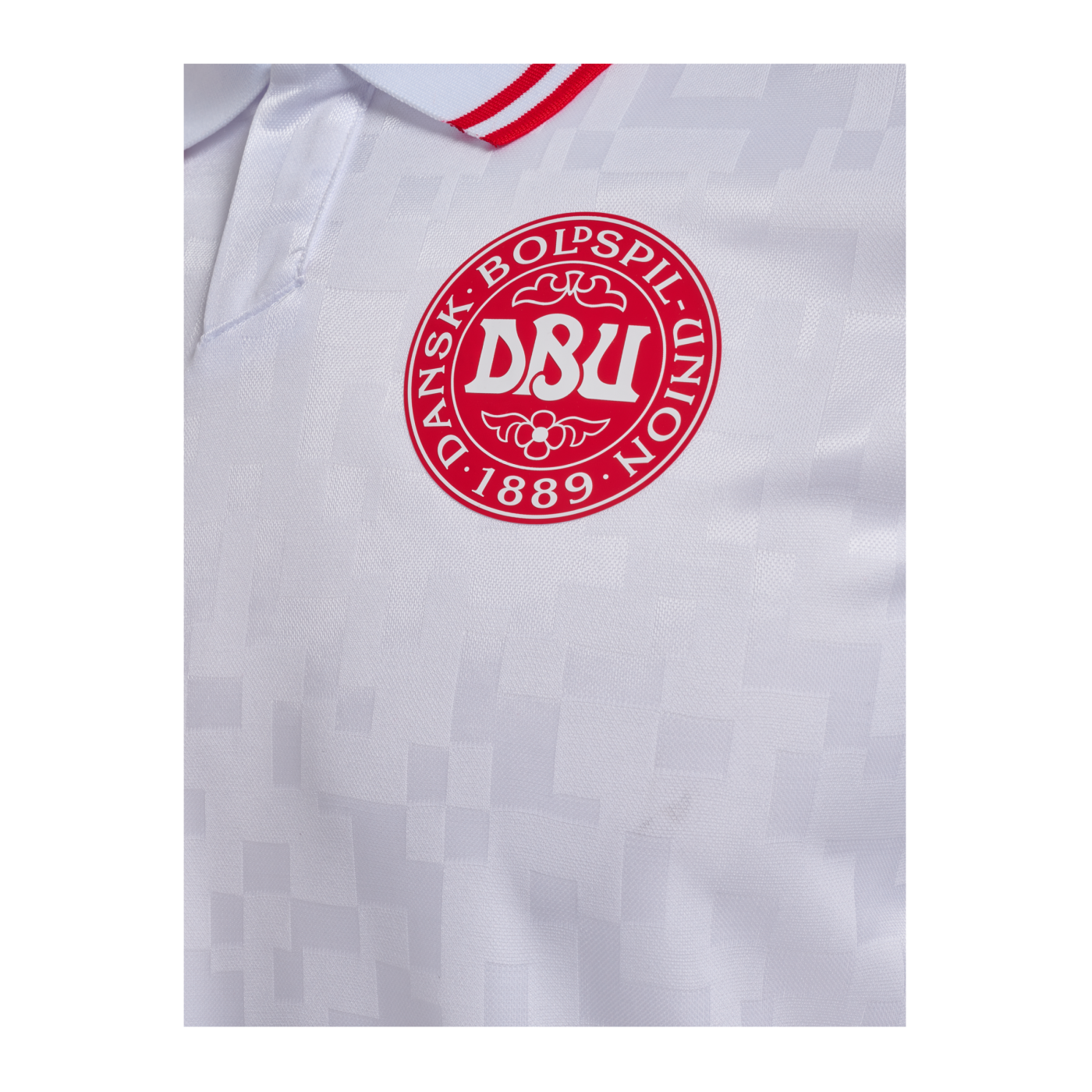 Hummel Dänemark Trikot Away EM 2024 Weiss F9001