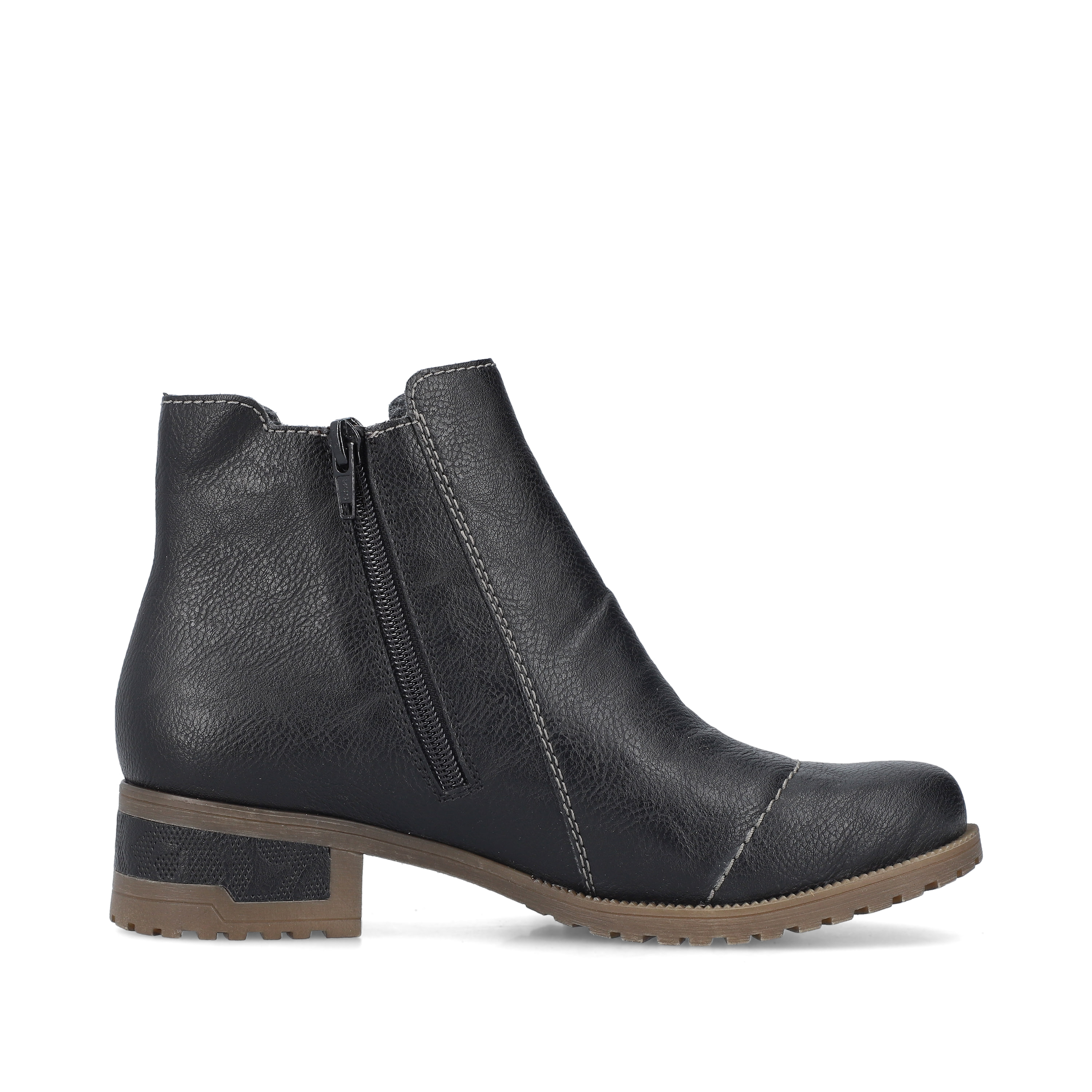 Rieker Damen Chelsea Boots asphaltschwarz