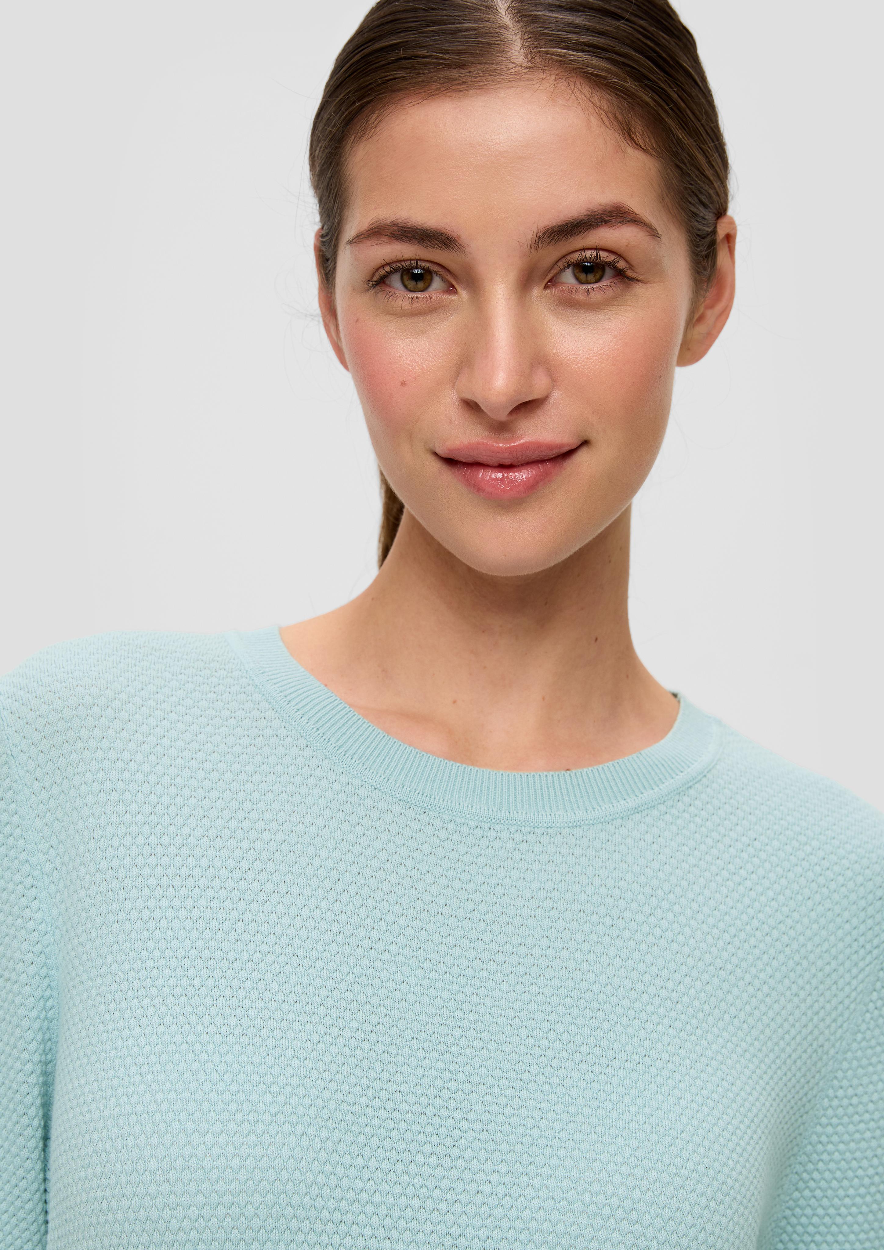 Strickpullover mit Dobby-Struktur  2140704-6103