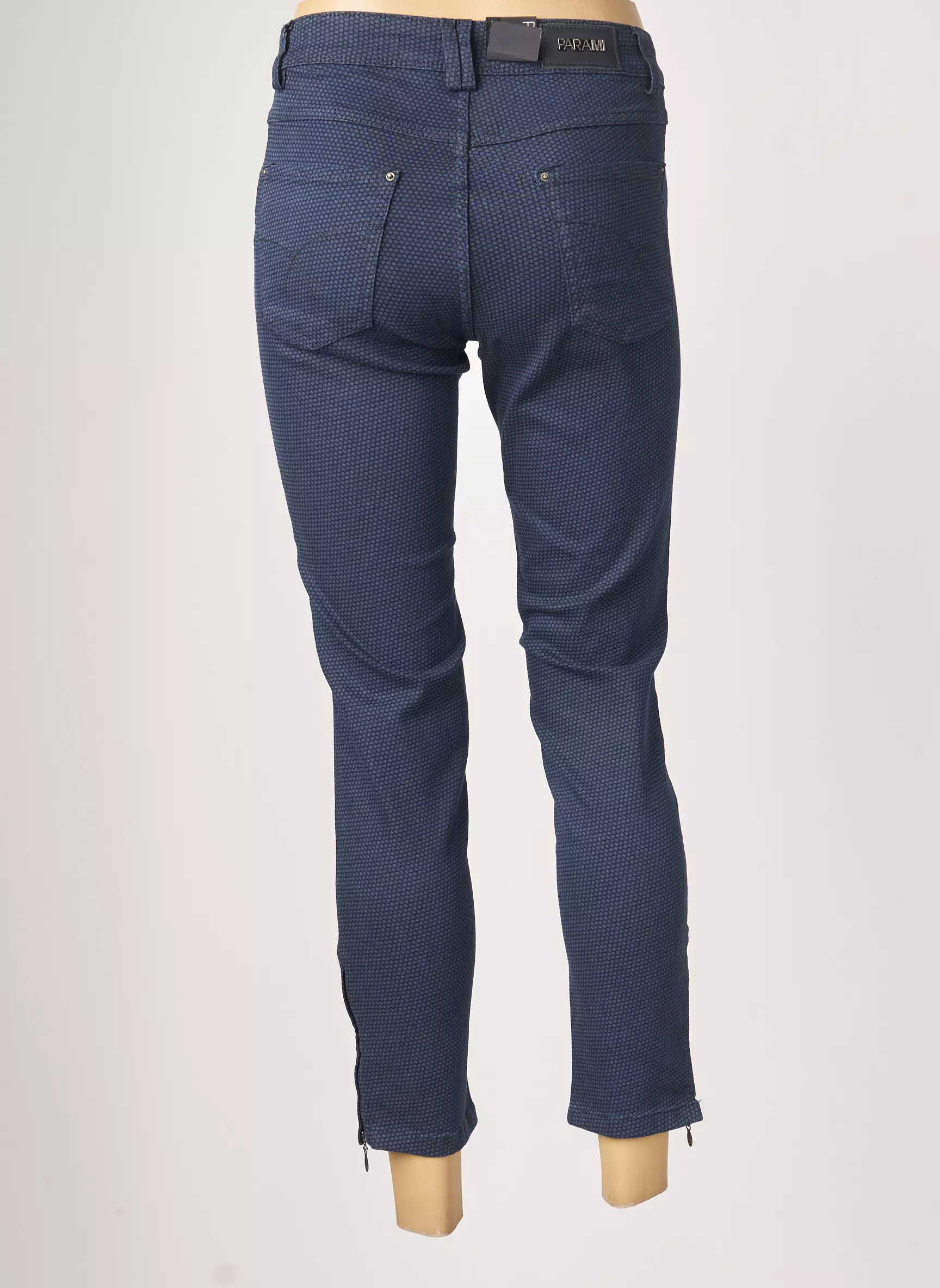 Para Mi Pantalon7 8 Femme couleur bleu