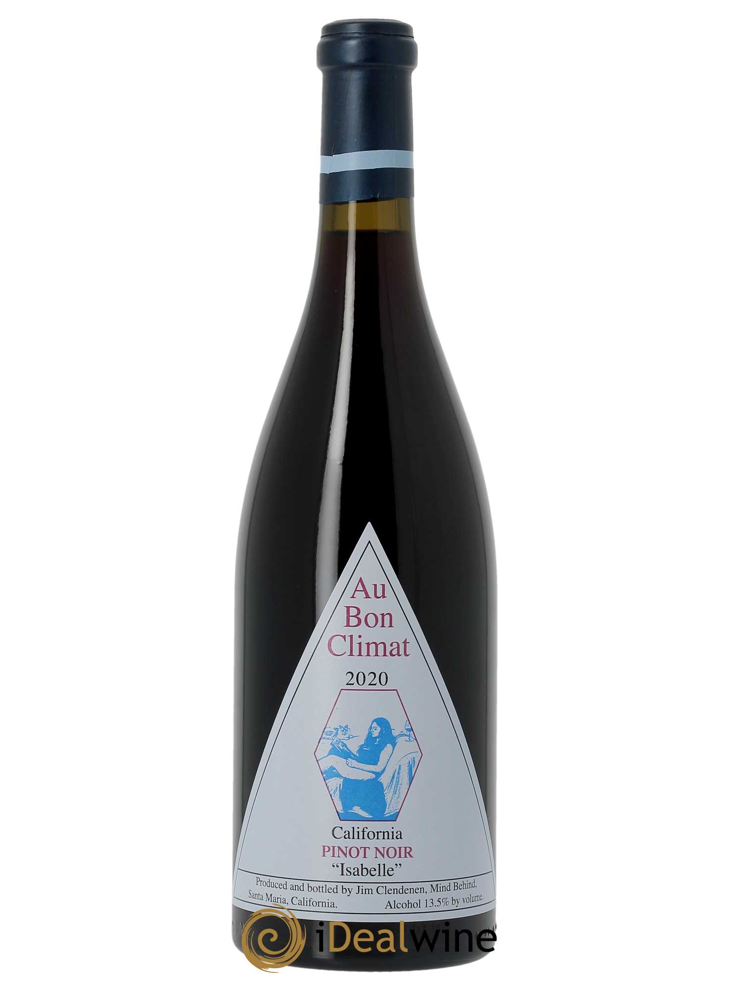 Californie Pinot Noir Isabelle Au Bon Climat  2020 - Lot de 1 Bouteille