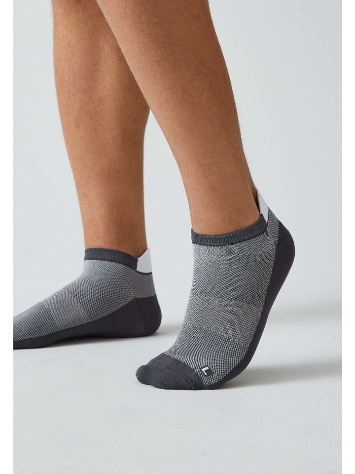 SNOCKS Laufsocken 4 Paar in Grau günstig kaufen