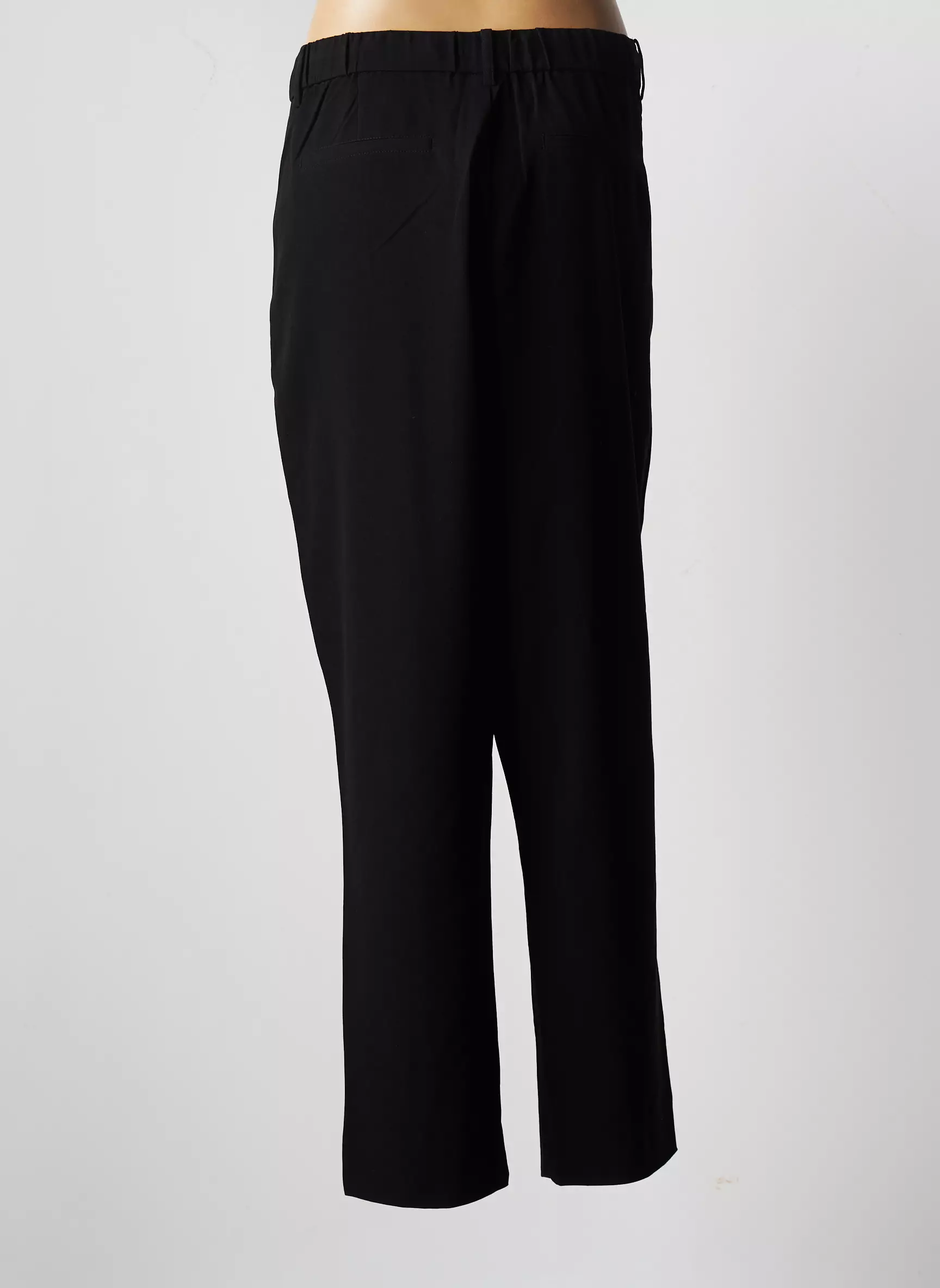 Ciso Pantalons Droits Femme couleur noir