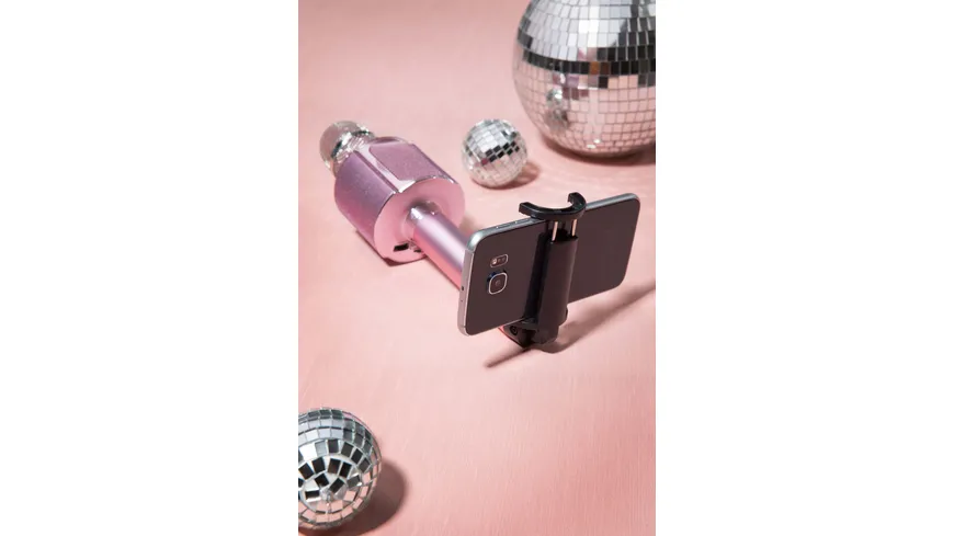 Lenco Karaoke-Mikrofon BMC-090PK - pink