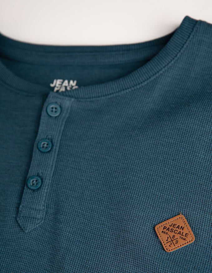 Langarmshirt - Labelpatch