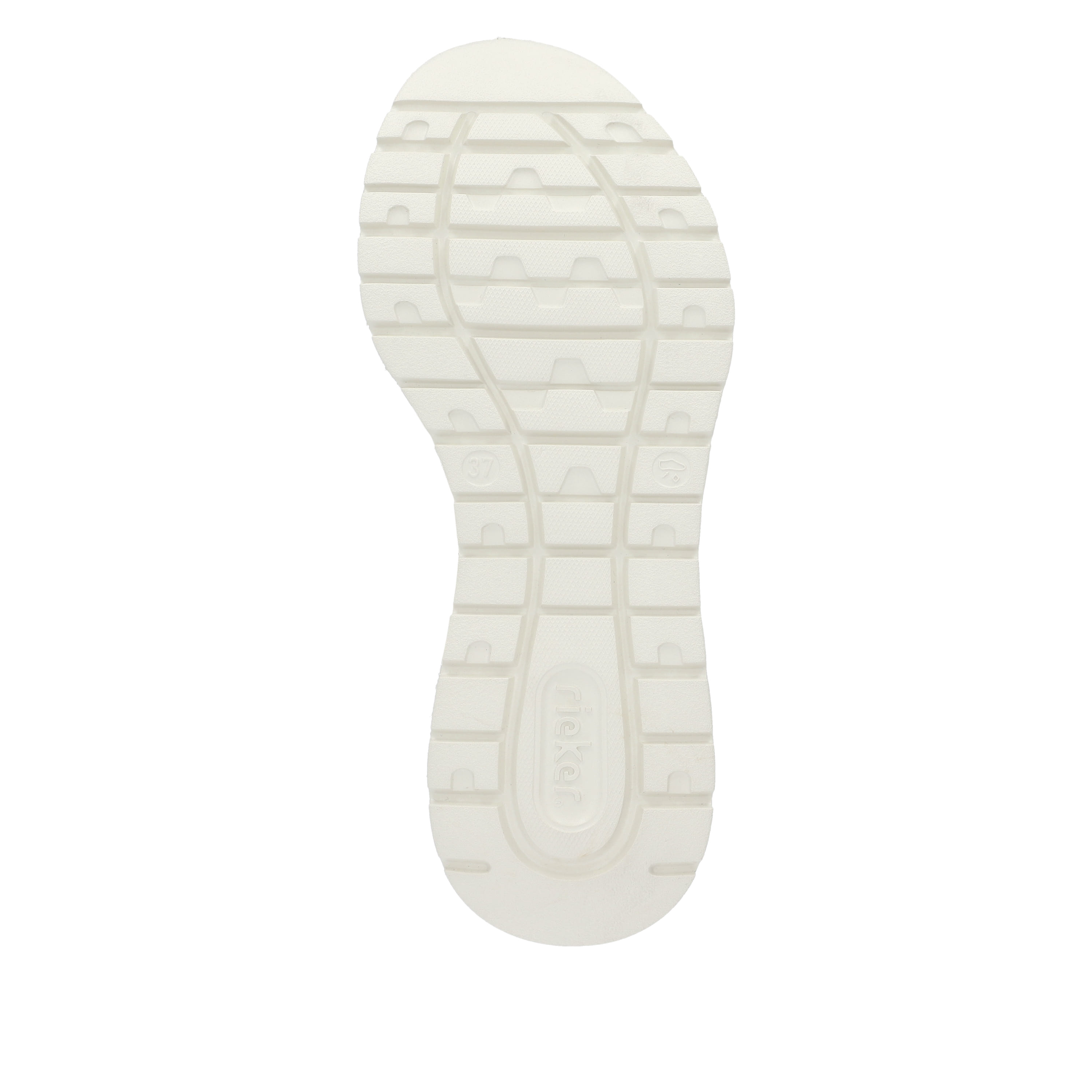 Rieker Damen Slipper schwanenweiss