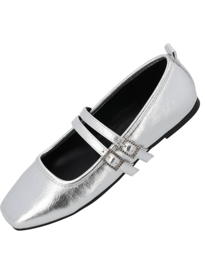 palado Riemchenballerinas in Silver günstig kaufen