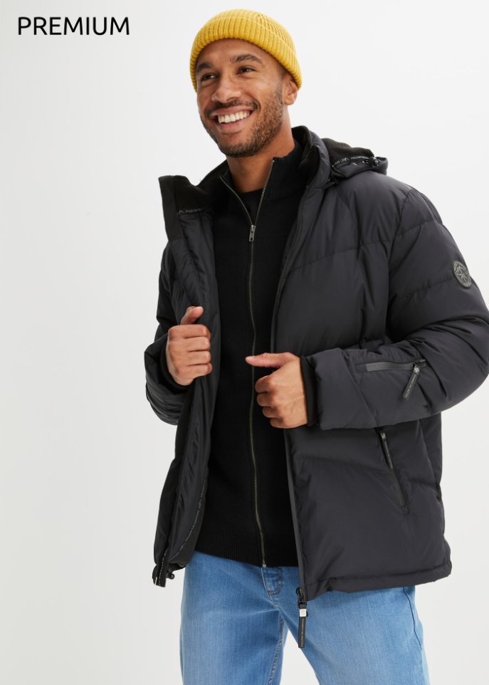 Essential Daunenjacke mit recycelter Daume und isolierender Wärmetechnologie