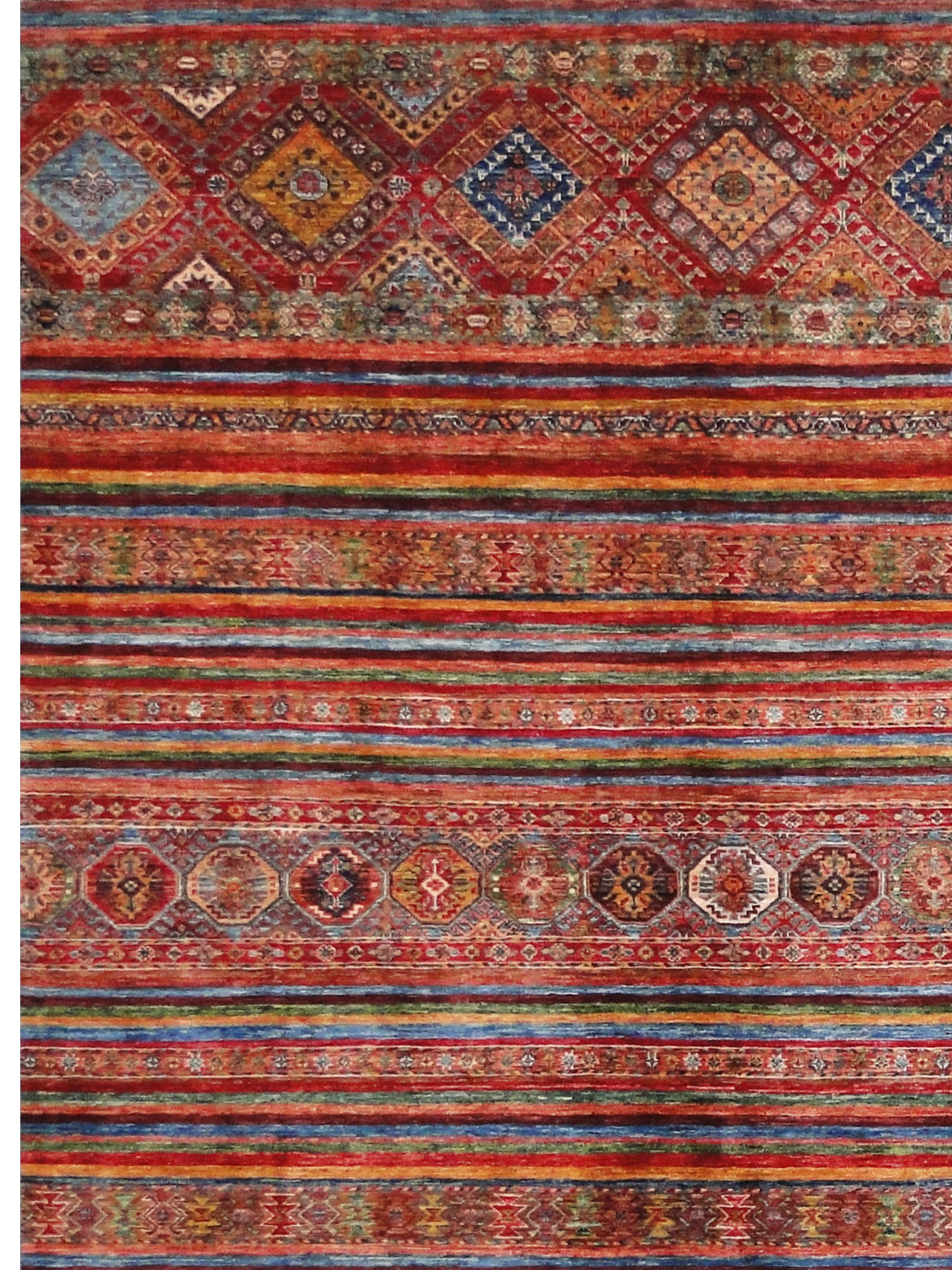 Chobi Schal ca. 241 x 303 cm, Unikat / Einzelstück