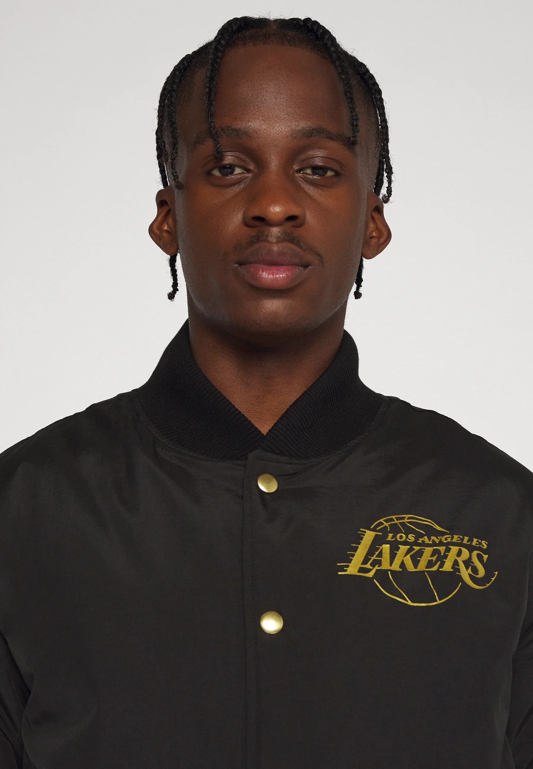Chaqueta bomber con el logo de los Angeles Lakers de la NBA de New Era - Equipo