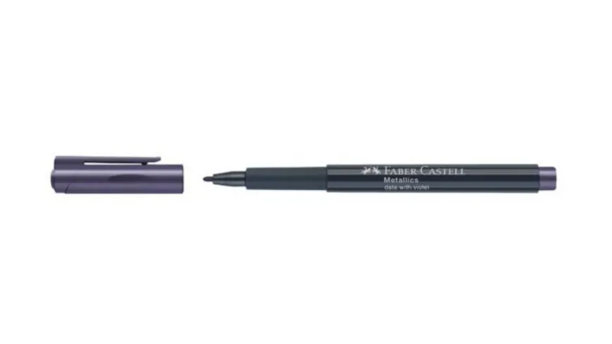 FABER-CASTELL Metallics Marker Nr. 290 Met. Violett
