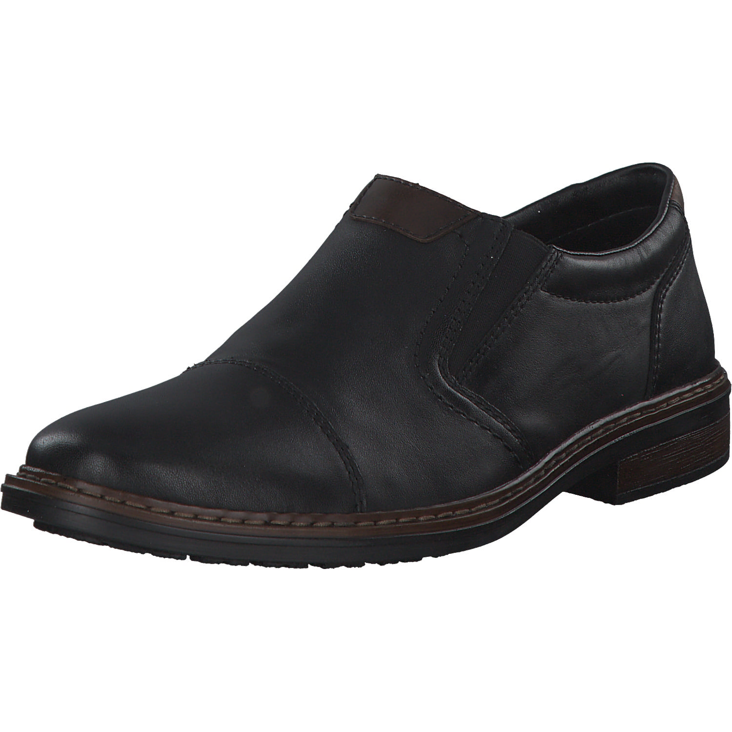 Rieker 17659, Slipper, Herren, Schwarz