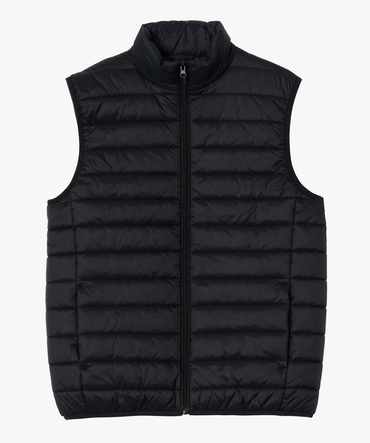 Doudoune homme sans manches avec col montant noir | GEMO