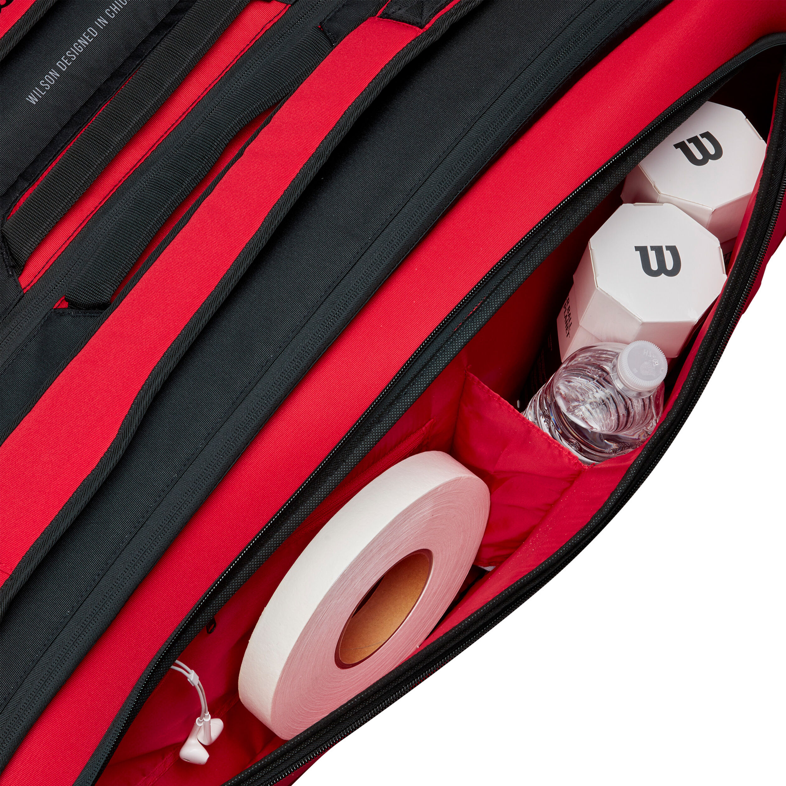Clash Super Tour Schlägertasche 15er - Rot