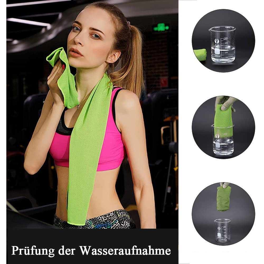 JedBesetzt Sporthandtuch Kühlendes Handtuch,Kühlhandtuch Cool Towel,Fitness Handtuch
