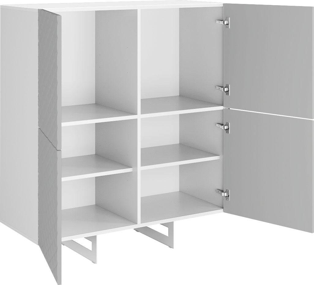 DIVENTA Highboard KORFU, Breite 110 cm