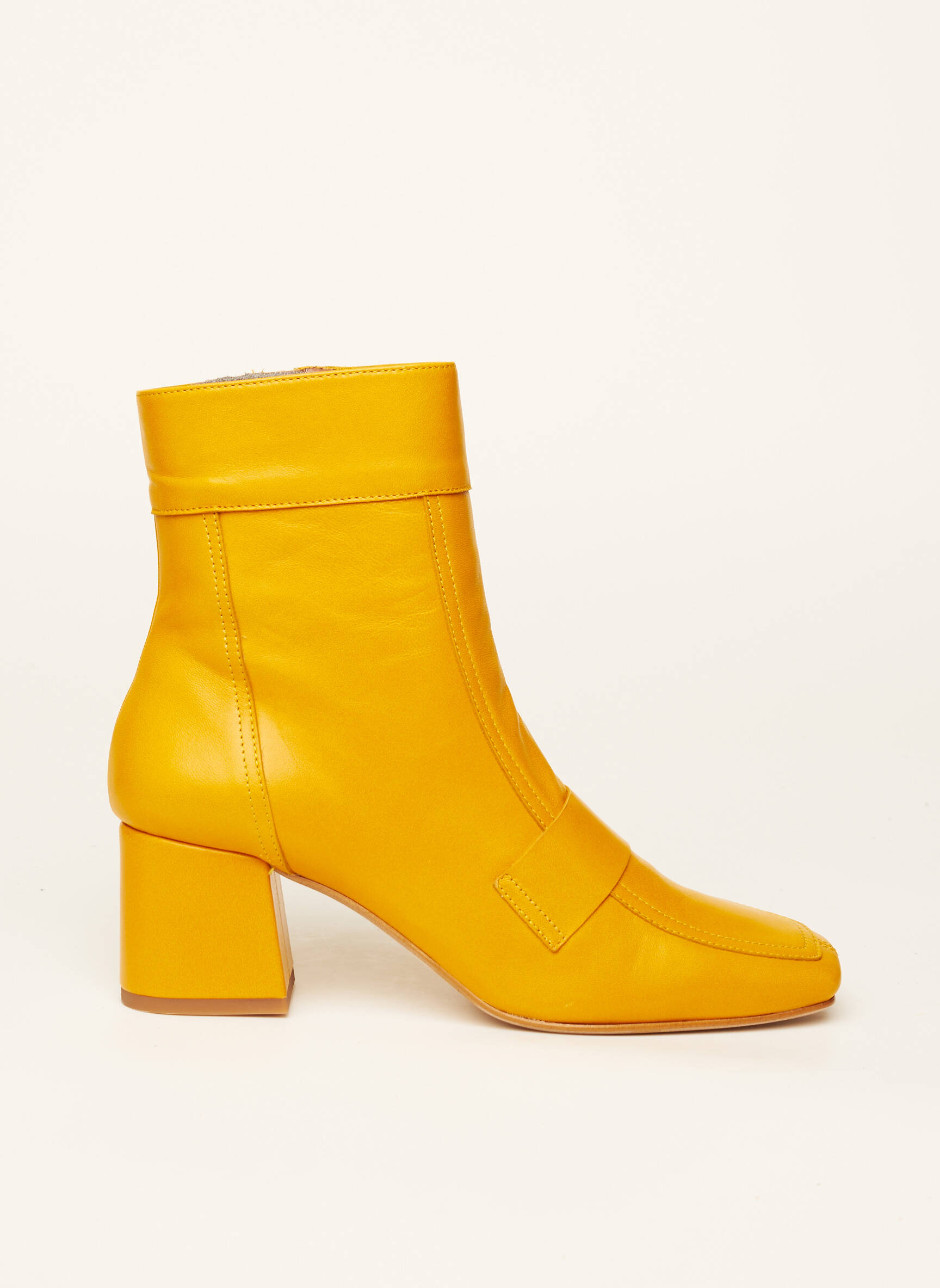 Sarenza Bottines Femme couleur jaune