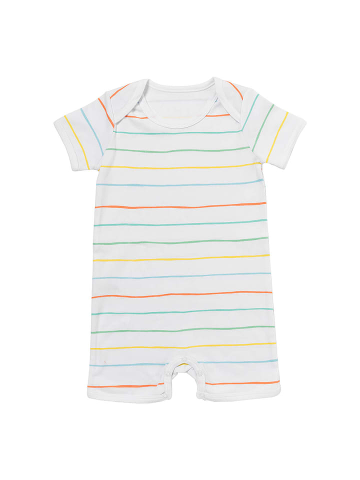 Schlummersack Bio Baby-Strampler kurzarm 2er-Pack in Weiß günstig kaufen
