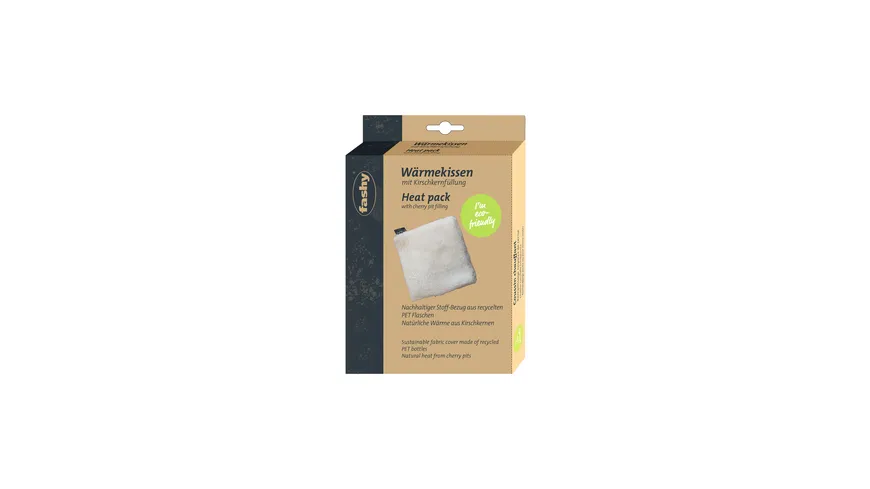 fashy Wärmekissen mit Kirschkernfüllung Creme