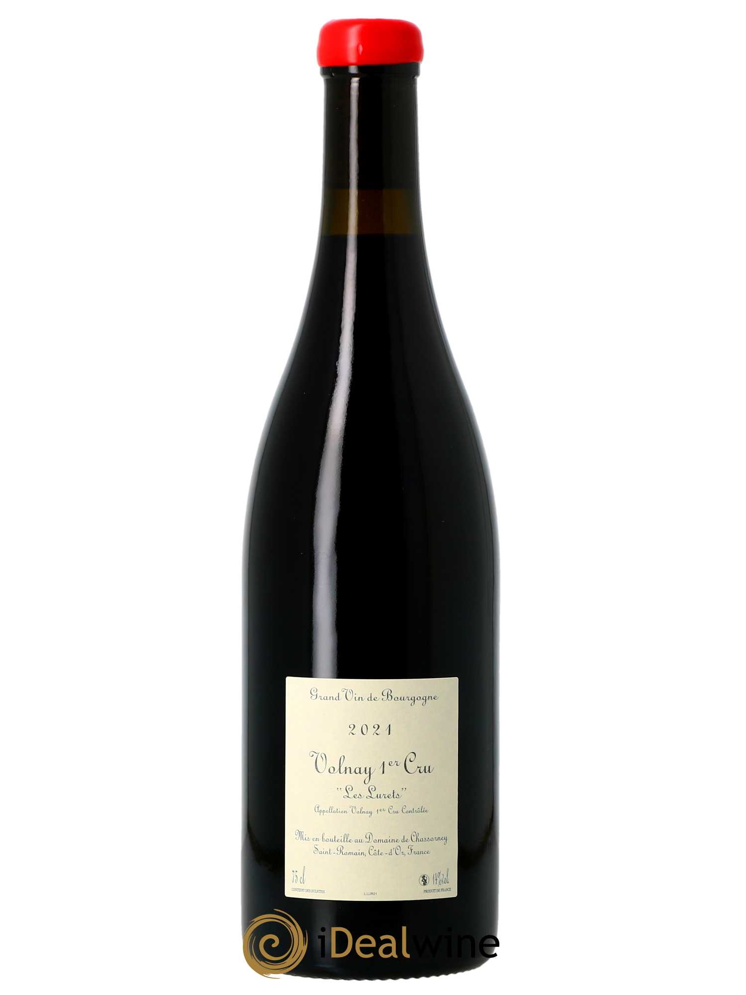 Volnay 1er Cru Les Lurets Domaine de Chassorney - Frédéric Cossard  2021 - Lot de 1 Bouteille