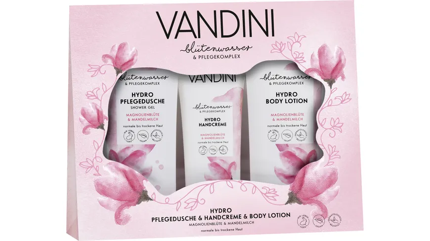 VANDINI Hydro Geschenkset Kennenlerntrio 475 ml