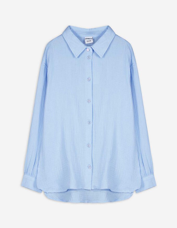 Hemdbluse - Musselin