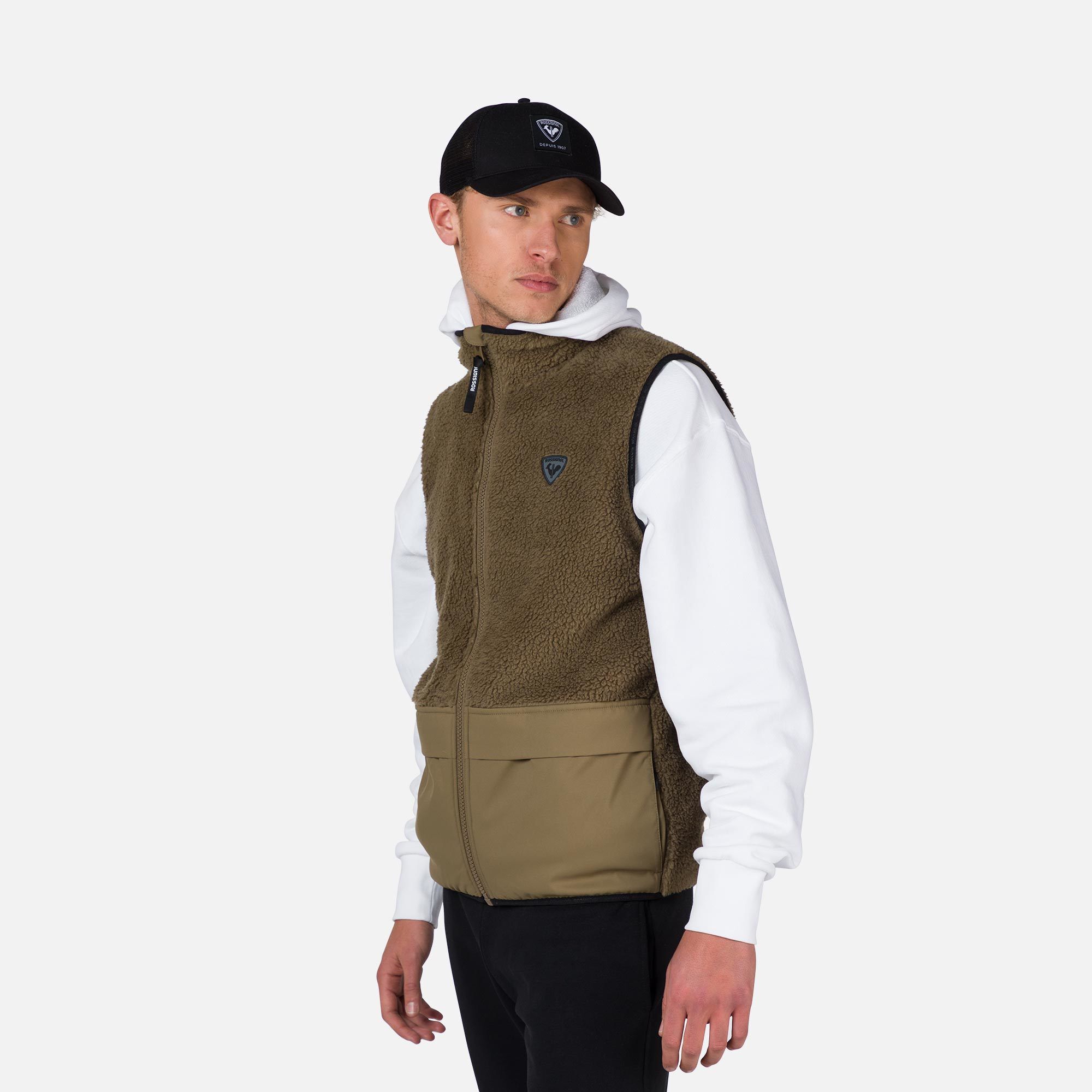 Gilet en polaire homme