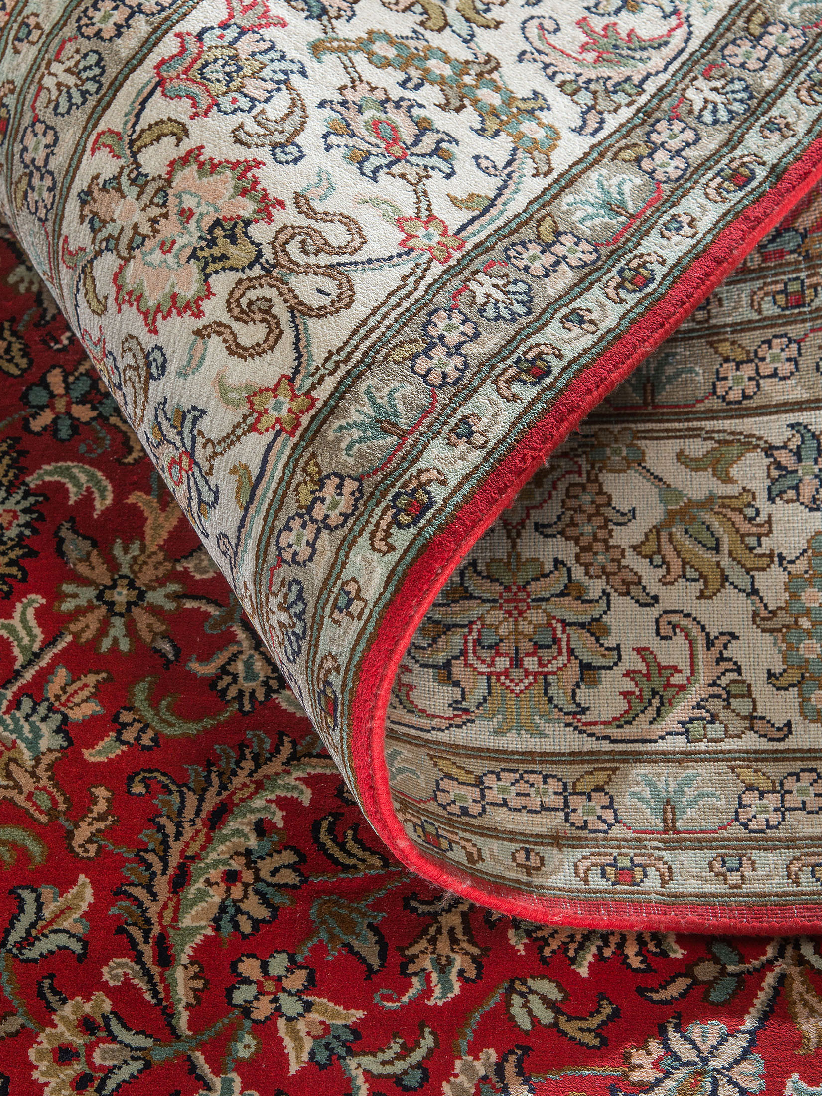 Kaschmir Seide 16/16 ca. 154 x 215 cm, Unikat / Einzelstück