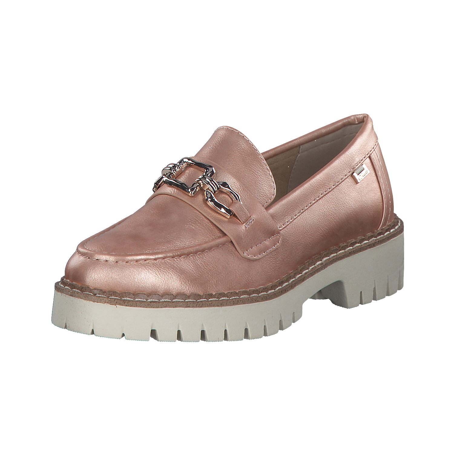 s. Oliver 24702, Mokassins, Damen, Rosa (Kupfer-Multi,Puder)