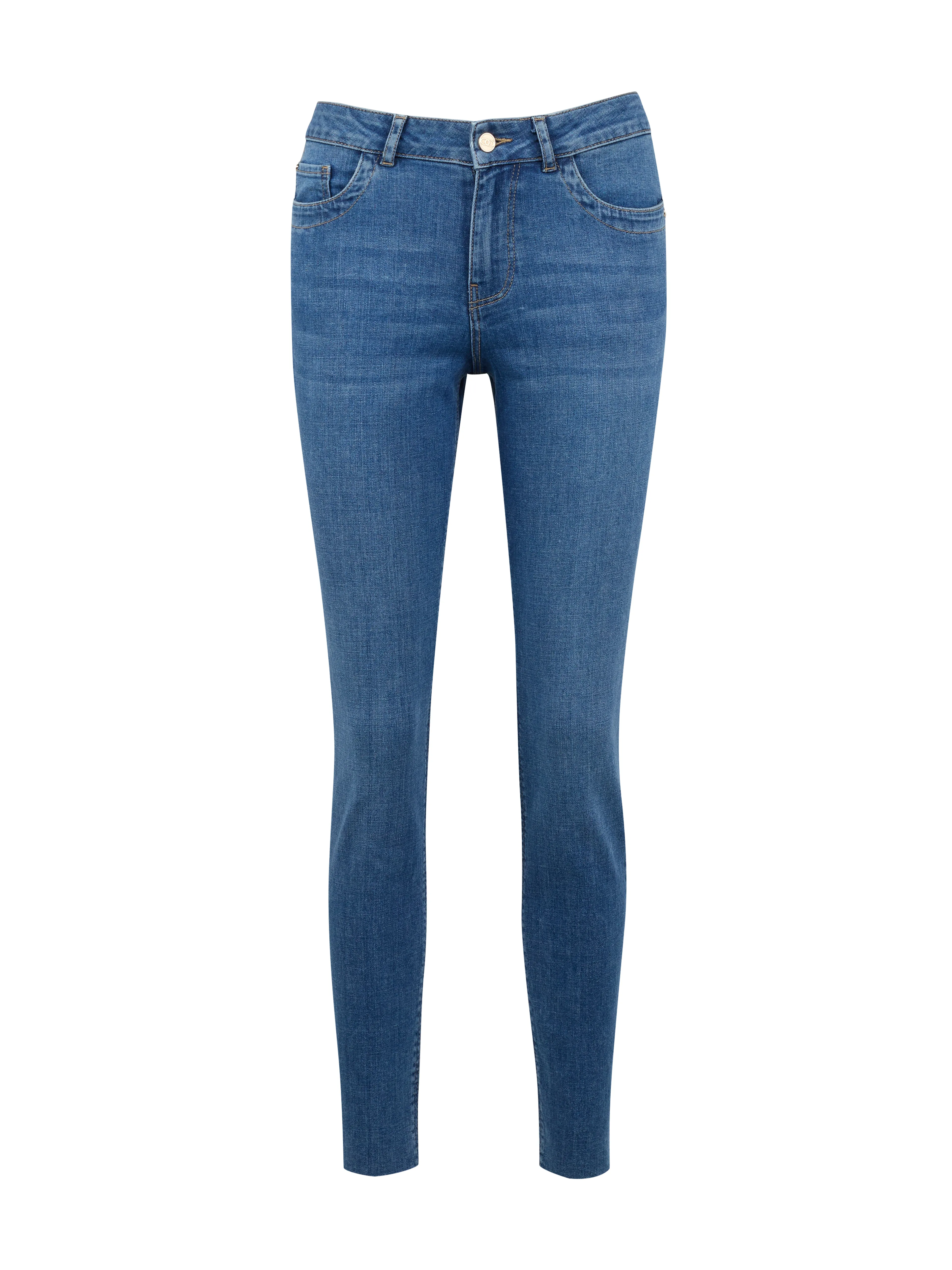 Blaue Damen Skinny Fit Jeans ORSAY