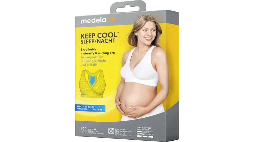 Medela Keep Cool™ Schlaf-Bustier weiß, XL weiß