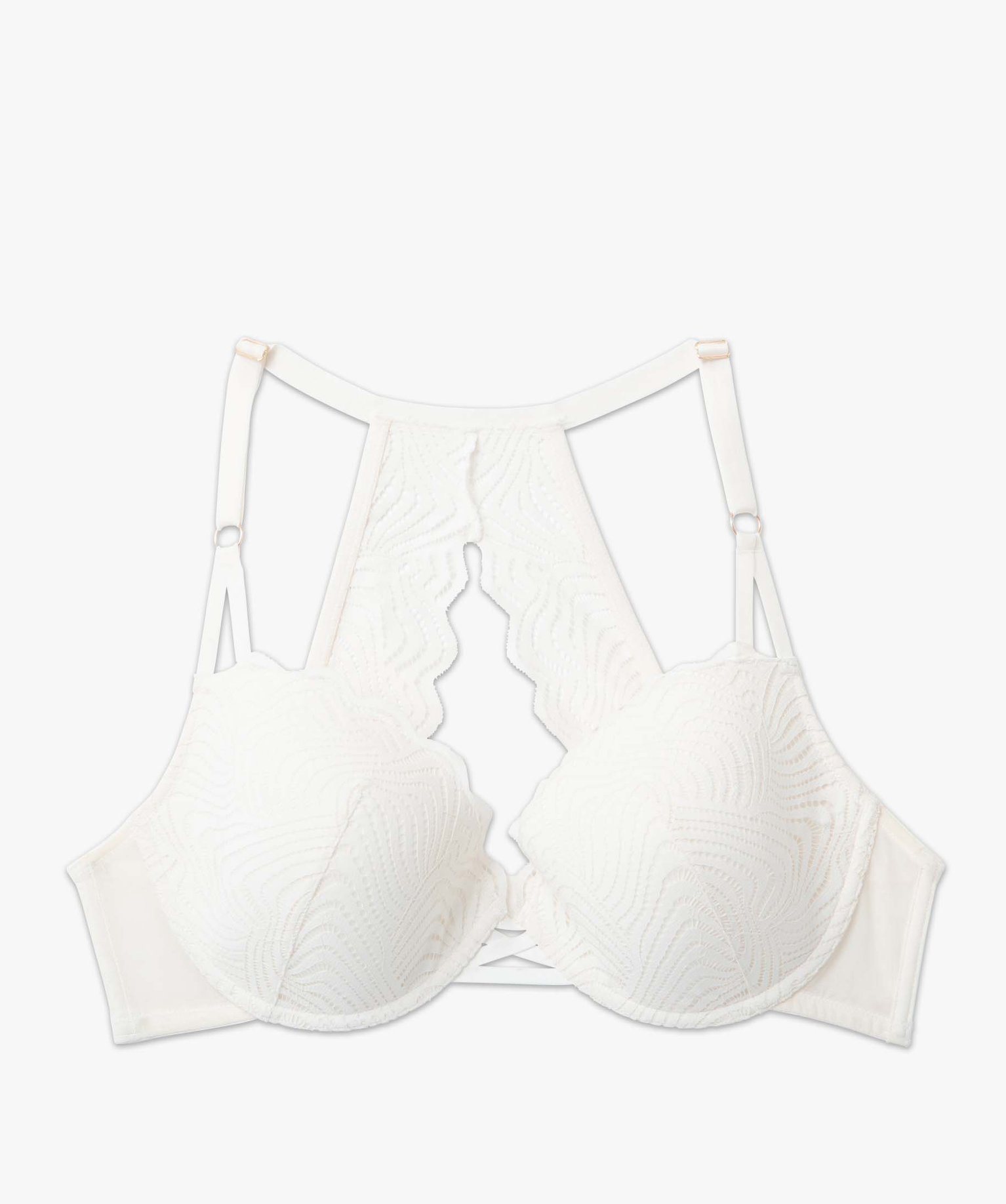 Soutien-gorge femme grande taille à bonnets moussés emboit... ecru | GEMO