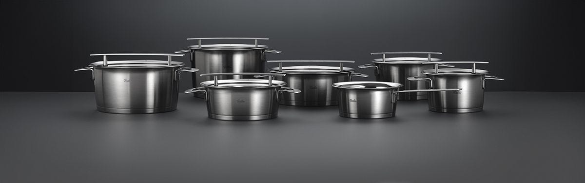 Phi Collection Kochtopf mit Glasdeckel