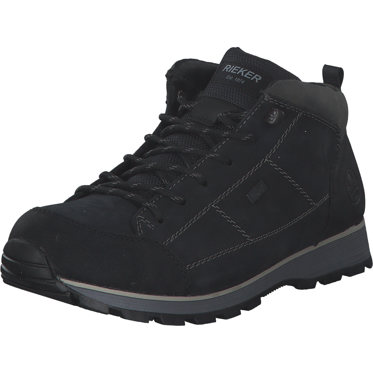 Rieker F5740, Winterstiefel, Herren, Schwarz