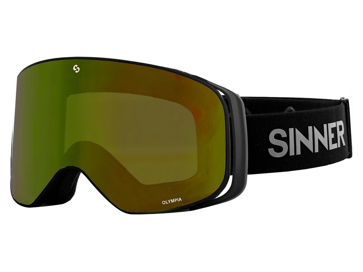 Sinner Olympia Black Green Skibrille
