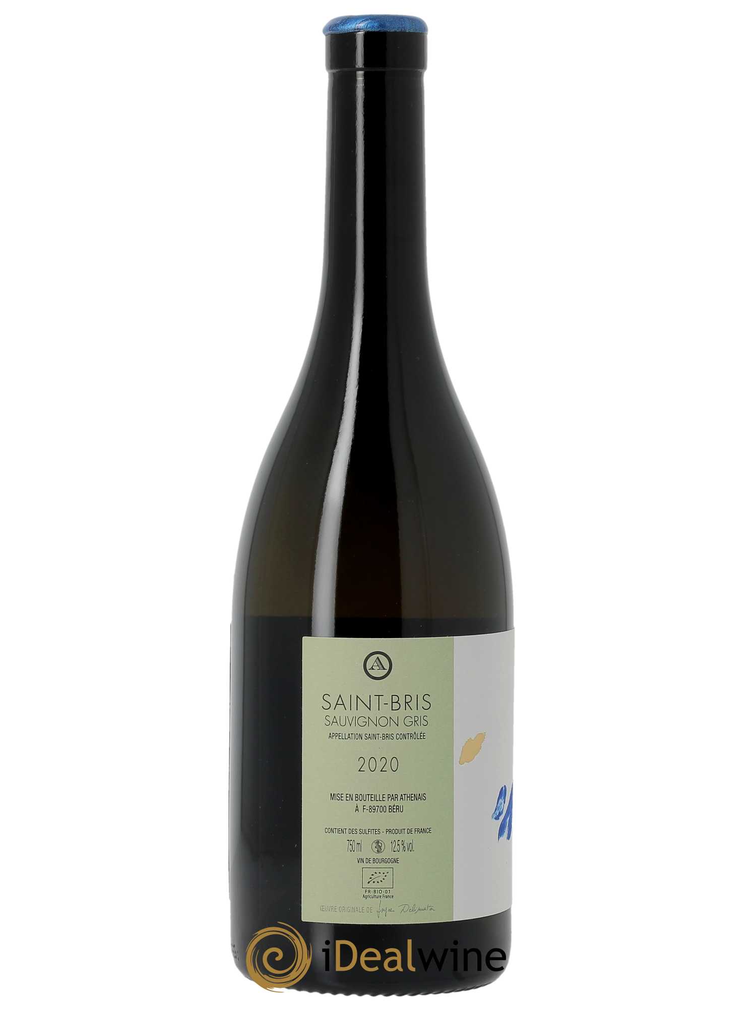 Saint-Bris Sauvignon Athénaïs de Béru  2020 - Lot de 1 Bouteille