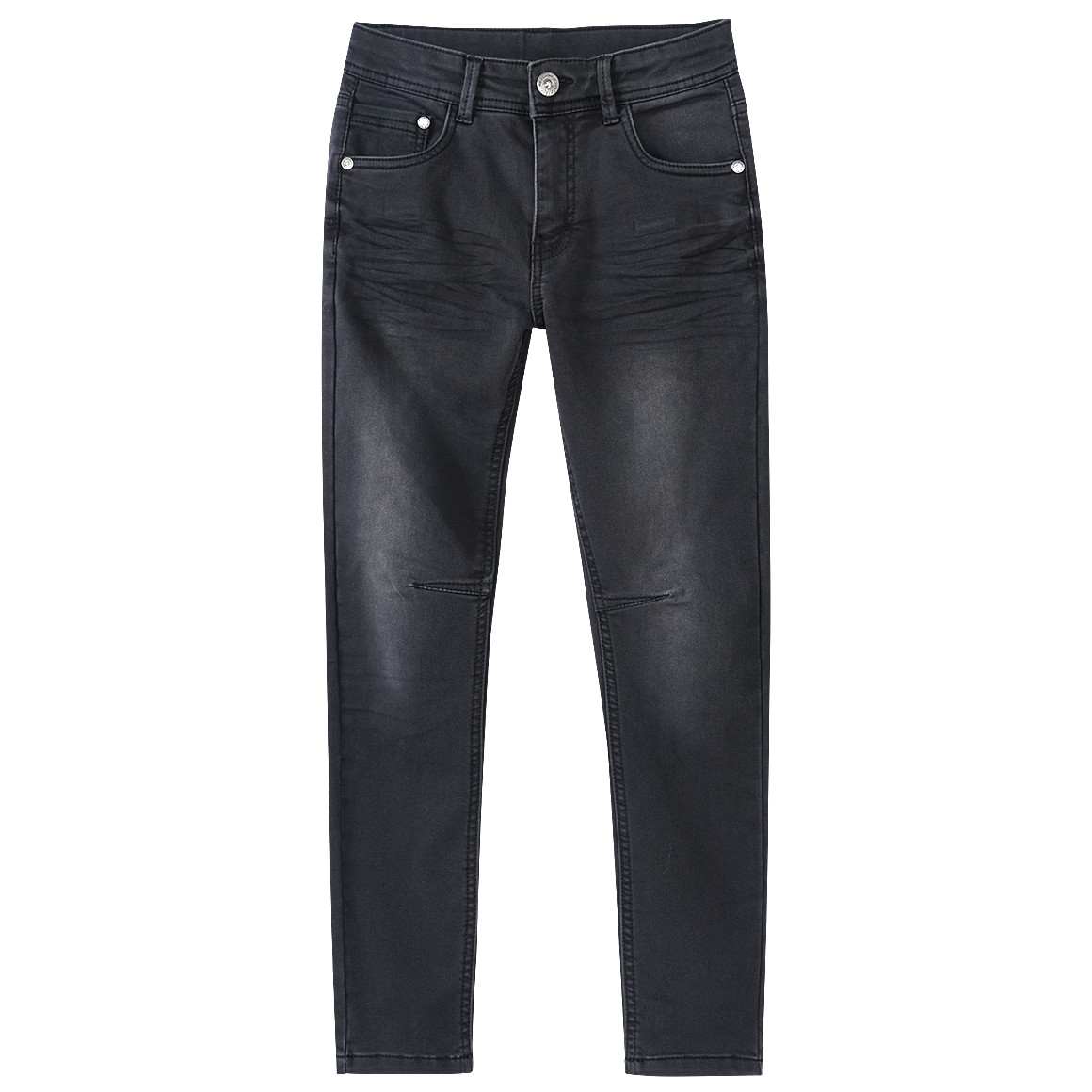 Jungen Thermo-Jeans mit Used-Waschung
