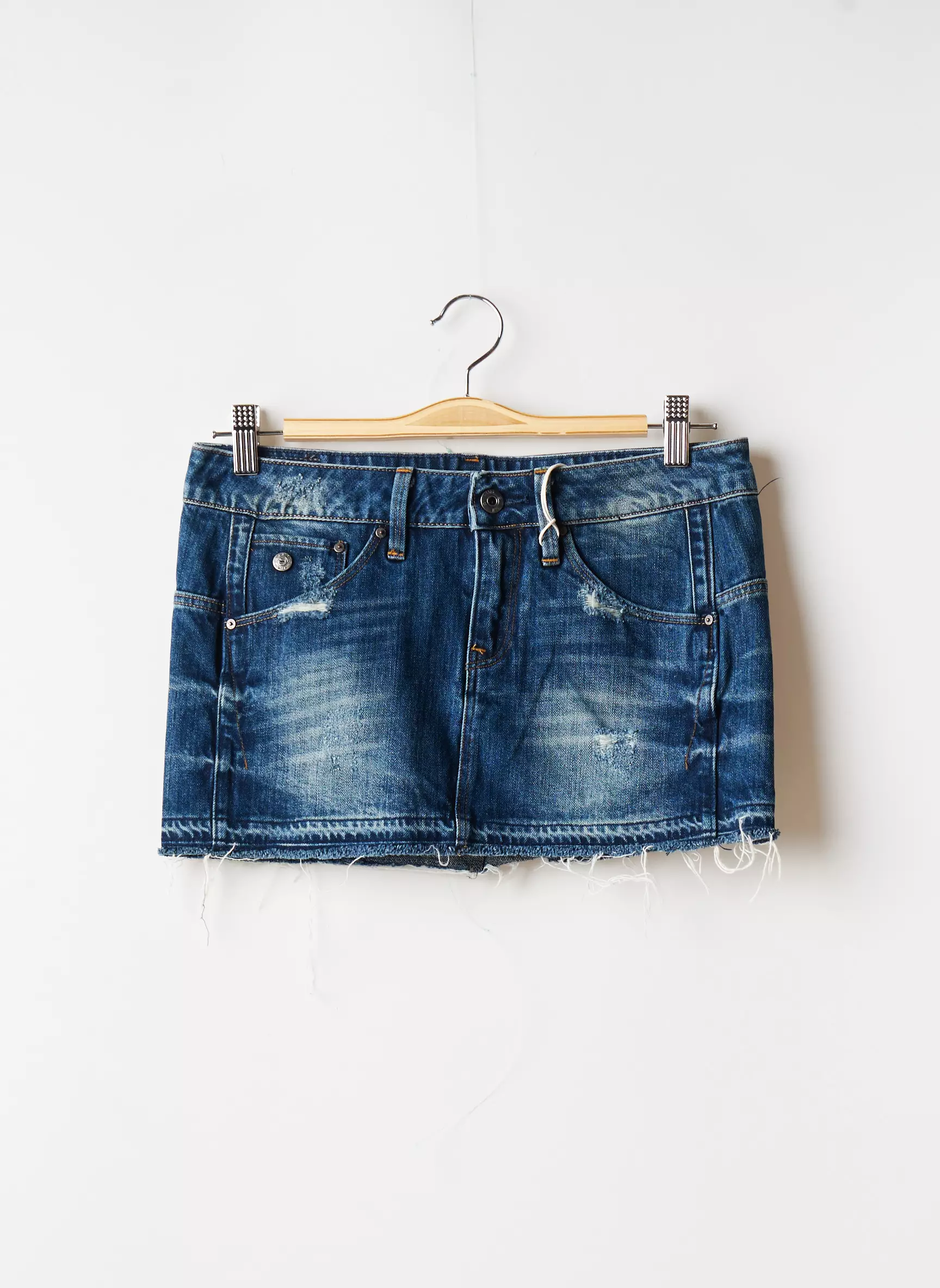 G Star Mini Jupe Femme couleur bleu