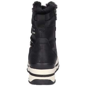 Tom Tailor Schneeboots in schwarz