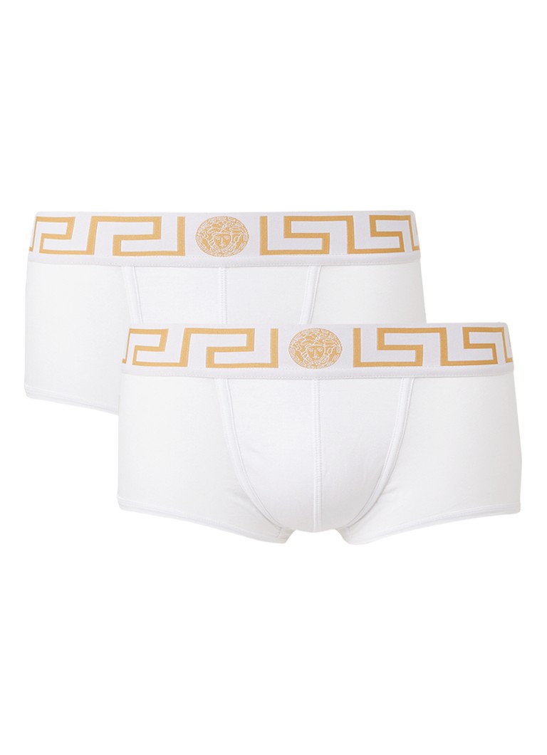 Versace Trunk -bokserit logonauhalla, 2 kpl pakkaus