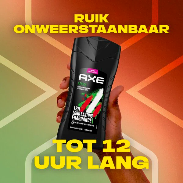 Gel de ducha Axe Africa 6 x 250 ml
