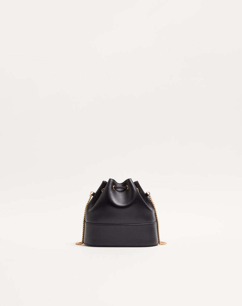 VLogo Signature Mini Nappa Bucket Bag